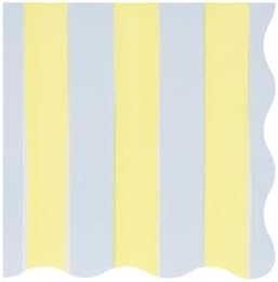 Meri Meri Pastel Striped Napkins Pack of 16