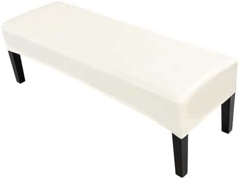 SearchI Waterproof Dining Bench Cover with Drawstrings