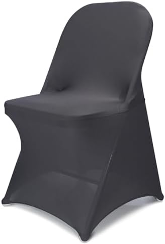 AZAMIA 30pcs Stretch Folding Chair Covers