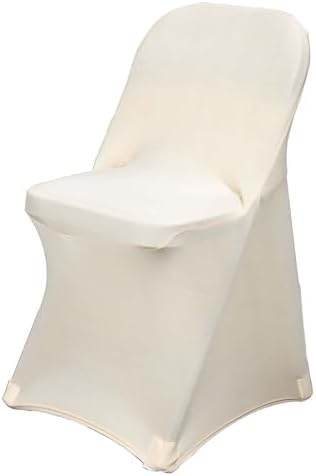Efavormart Stretchy Spandex Folding Chair Cover - Beige