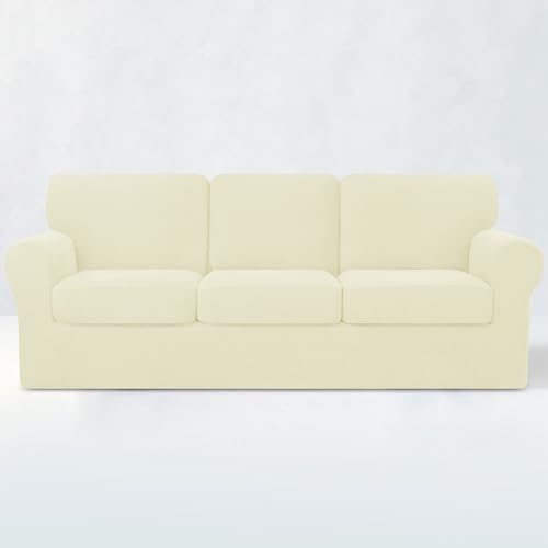 Subrtex Slipcover Set for Sofa 7 Pieces
