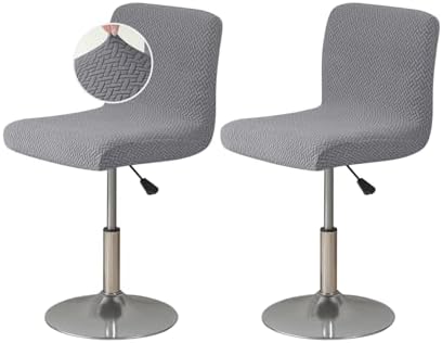 FUANGUI Stool Covers Set of 2 for Kitchen and Pub Chairs