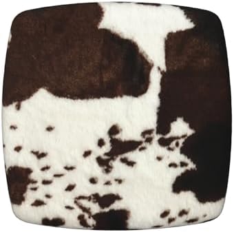 Granbey Cowhide Print Seat Covers Set of 2 Dining Chairs