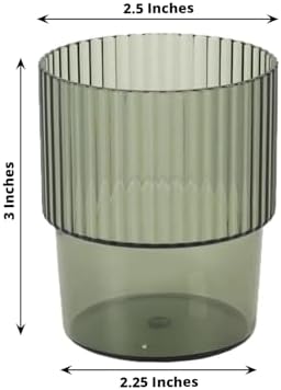 Balsa Circle Reusable Stackable Plastic Cups 7 oz 1
