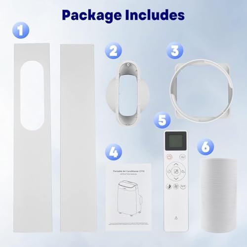 GAOMON 10000 BTU Portable AC with Fan and Dehumidifier