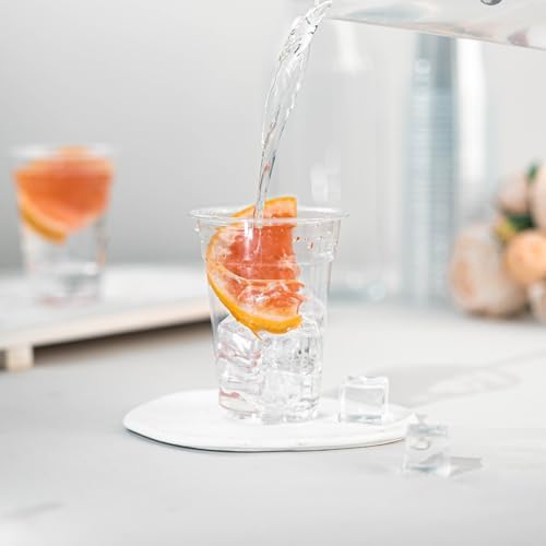 Lullaby 150PCS 9oz Clear Plastic Cups for Parties and Daily Use