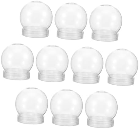 ABOOFAN 10pcs DIY Plastic Candy Bottle with Screw Cap