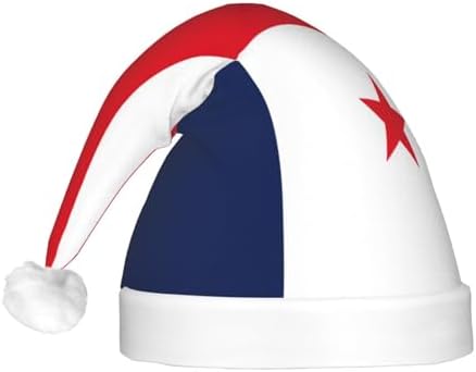 Panama Flag Christmas Hat with LED Lights