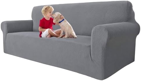MAXIJIN Super Stretch Couch Cover for 3 Cushion Couch 1