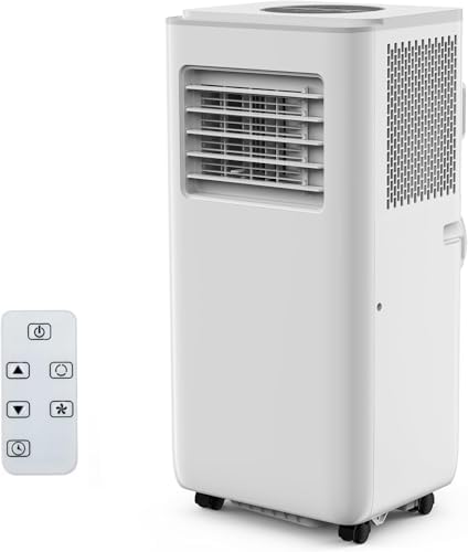 HobbyField 10000 BTU Portable Air Conditioner 3-in-1 Cooling Dehumidification Fan