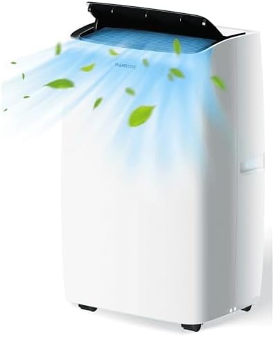 PHILODECO 12000 BTU Portable AC 3-in-1 Cooler Dehumidifier Fan