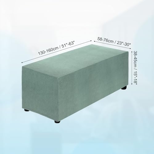 Uxcell Stretch Ottoman Cover for Foot Stool