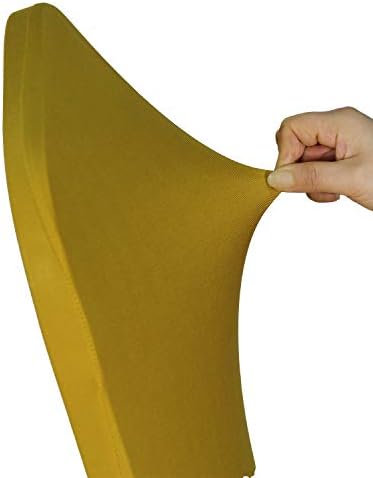 WELMATCH Gold Stretch Spandex Chair Covers 24 PCS