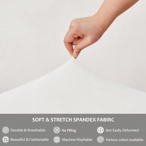 NICEEC Spandex Chair Covers Set of 4 for Dining Room