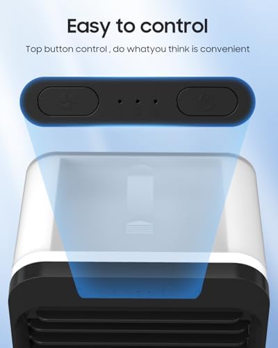 Portable AC with 3-Speed Modes and Fast Cooling