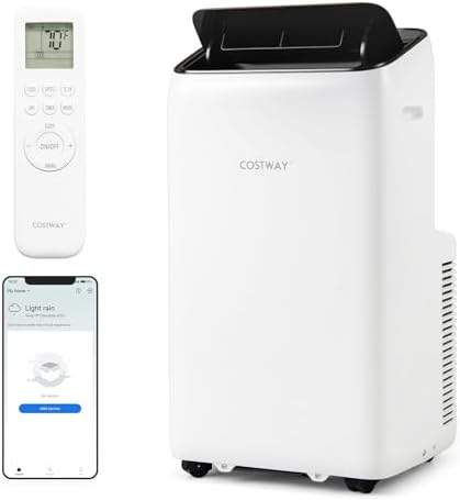 COSTWAY 14000 BTU Inverter Portable AC with 3 in 1 Features