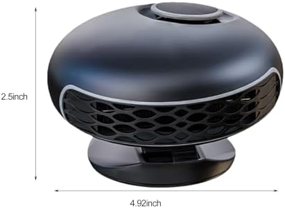 Lovskoo 12V Portable Car Heater with 360 Degree Rotation