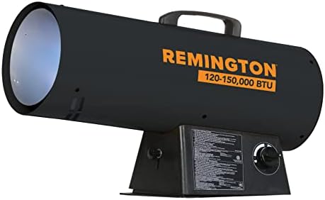 Remington 150000 BTU LP Forced Air Heater with Variable Output 1