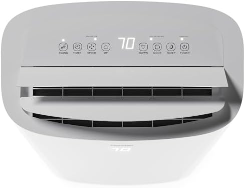 Freonic 7500 BTU Portable Air Conditioner with Remote and Sleep Mode