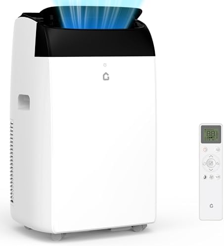 GarveeLife 14000 BTU Portable AC Unit 3-in-1 Cooling Fan Dehumidifier