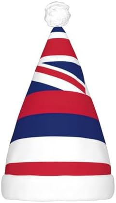 Hawaii Flag Christmas Hat with LED Light
