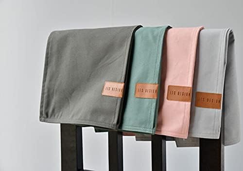 Muka Living Room Chair Cover with Pockets - Light Grey