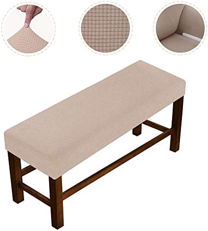 EKDJKK Dining Bench Cover - Khaki Large Size