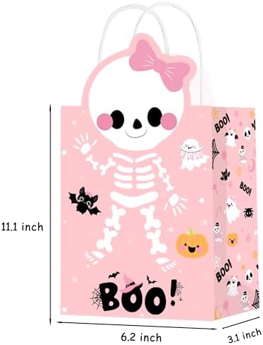 C L Cooper Life Halloween Party Tote Bags with Handles 12pcs