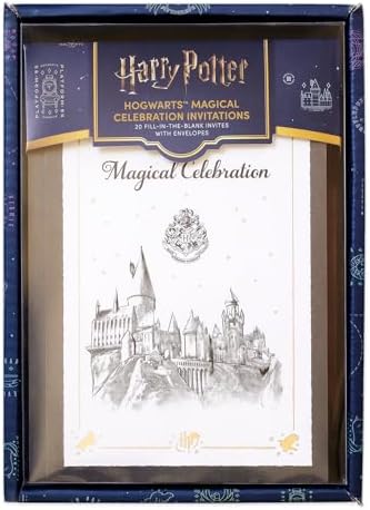Harry Potter Hogwarts Castle Invitation Envelope Set