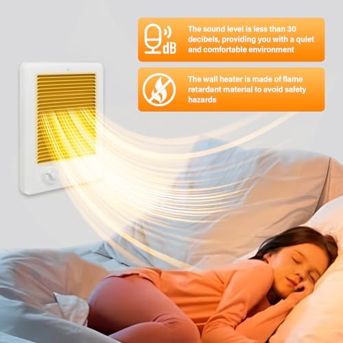 CSC151TW Electric Wall Heater 1500 Watts White