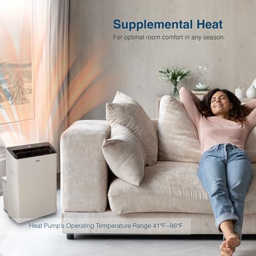 CooperHunter 14000 BTU Inverter Portable AC with Heat Pump