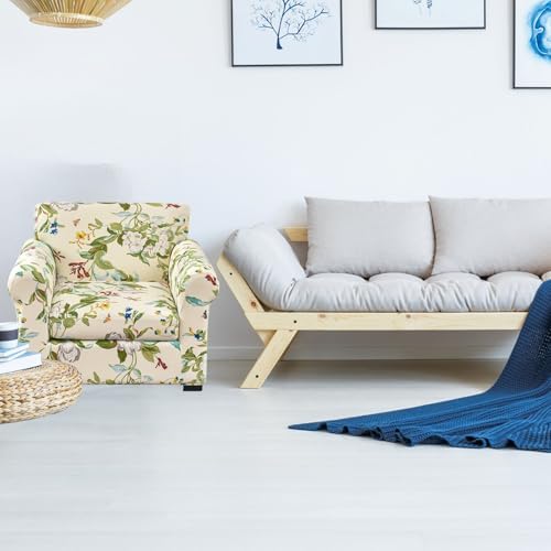 FUANGUI 2 Piece Stretch Armchair Covers with Cushion