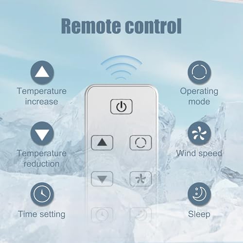 PhiloDeco 10000 BTU Portable AC Unit 400 Sq Ft With Remote Control