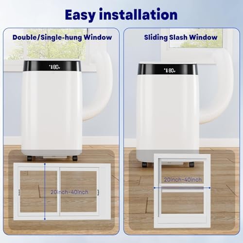 GAOMON 10000 BTU Portable AC with Fan and Dehumidifier