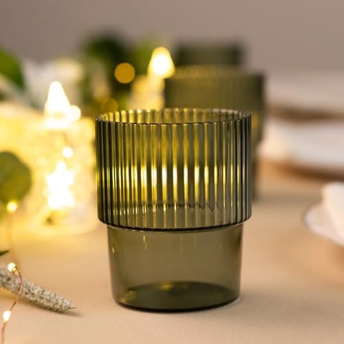 Balsa Circle Reusable Stackable Plastic Cups 7 oz 1