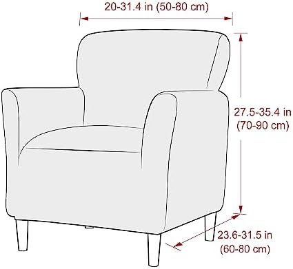 MIFXIN Stretch Armchair Slipcover with Arms