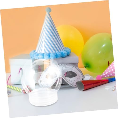 ABOOFAN 10pcs DIY Plastic Candy Bottle with Screw Cap