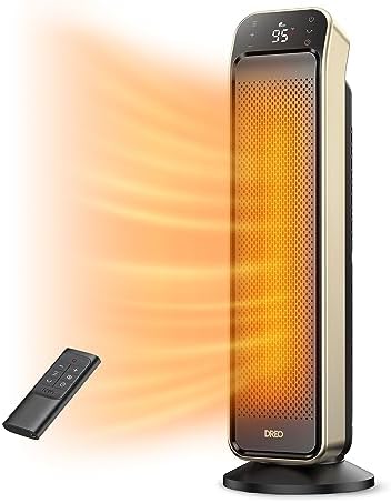 Dreo Electric Space Heater with 1500W Power and Remote Control