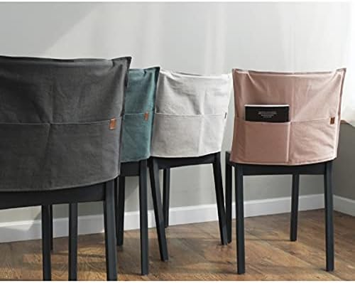 Muka Living Room Chair Cover with Pockets - Light Grey