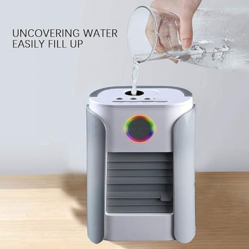 Mini Air Cooler Portable Fan with USB Charging