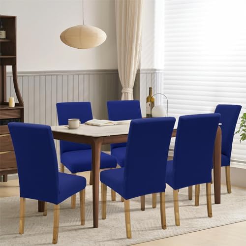 Stretch Chair Covers Set of 2 Royal Blue