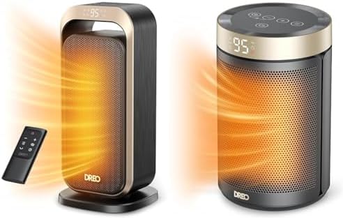 Dreo Space Heater with 70 Oscillation and Thermostat