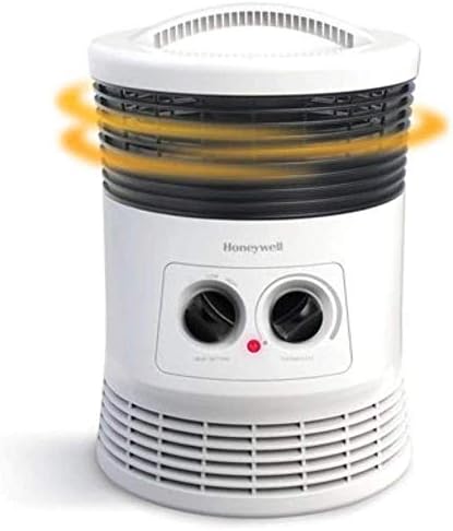 Honeywell 360 Surround Fan Forced Heater Medium Room Manual Controls White