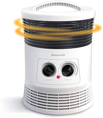 Honeywell 360 Surround Fan Forced Heater Medium Room Manual Controls White