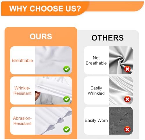 30 Pack White Folding Chair Covers for Parties and Weddings 1