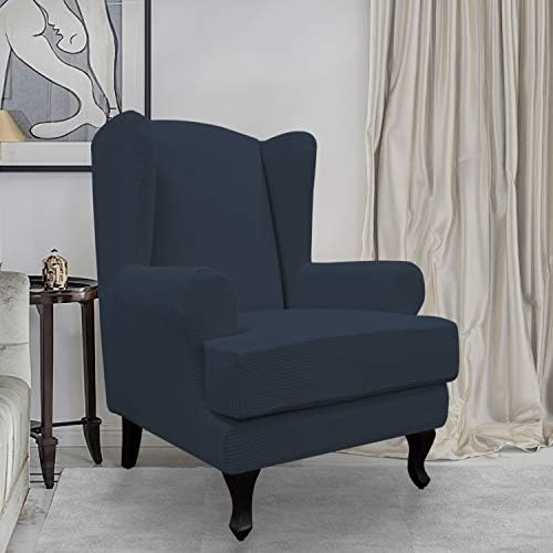 Easy-Going Stretch Wingback Sofa Slipcover 2-Piece Covers