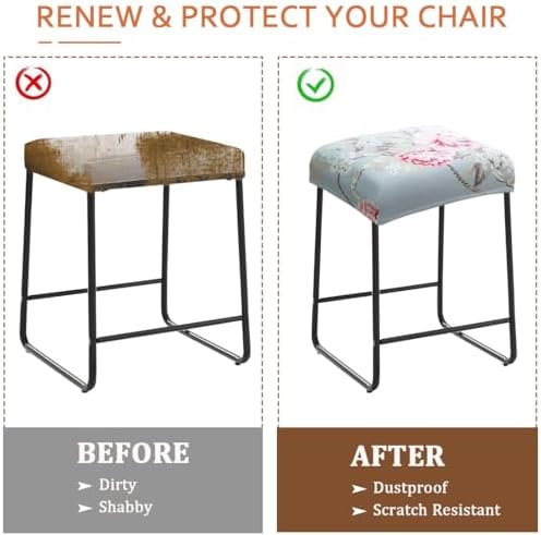 Levoberg Rectangular Bar Stool Cover Set of 2