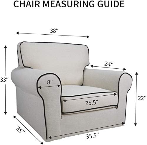 PureFit Stretch Chair Slipcover Dark Blue