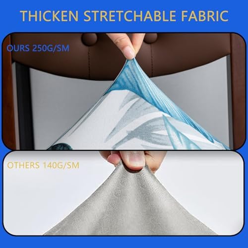 Dining Chair Seat Covers Set of 6 Stretch Slipcover Protectors