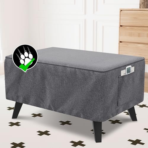 HVERSAILTEX Stool Cover for Rectangular Ottoman